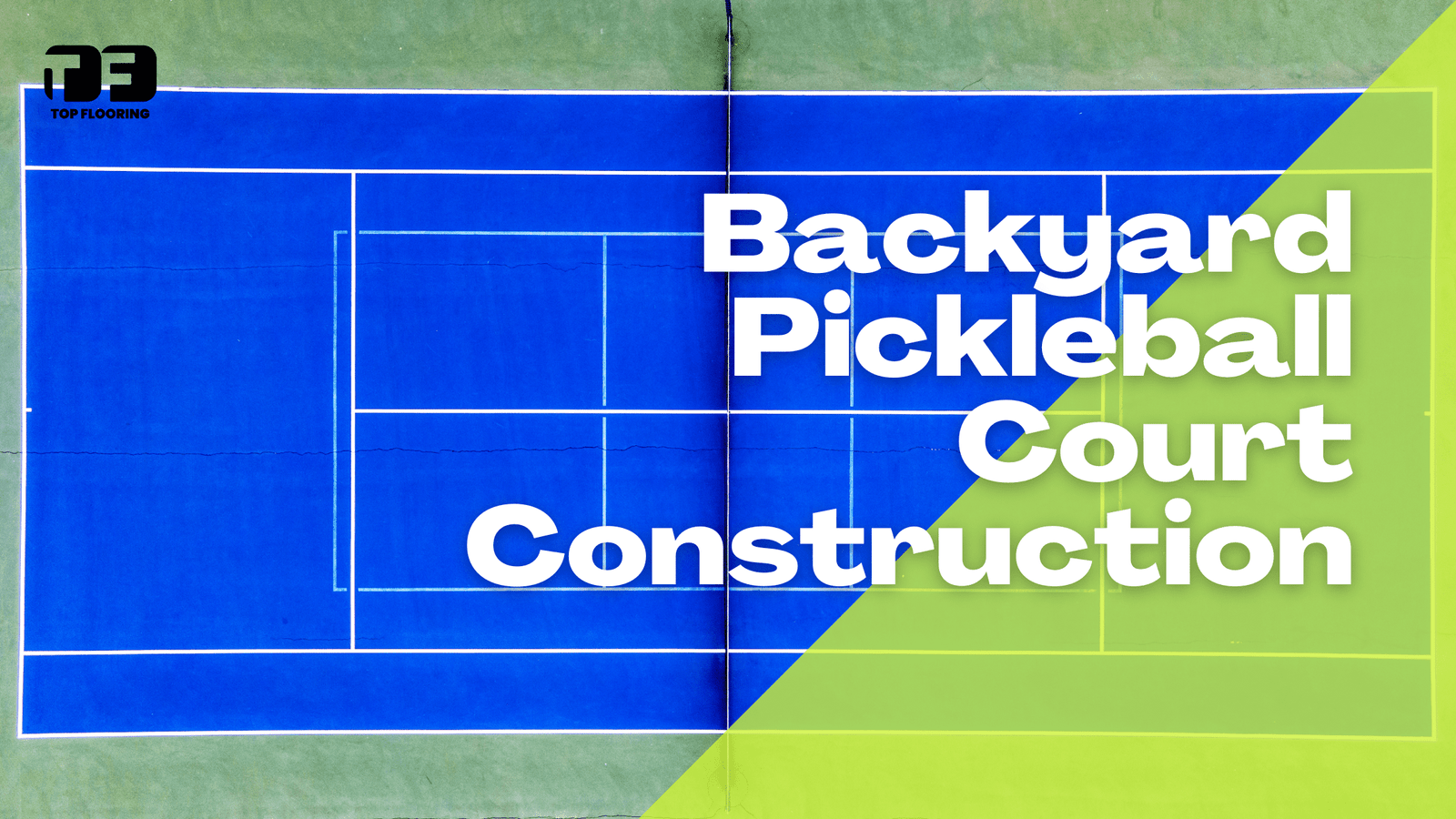 Backyard Pickleball Court