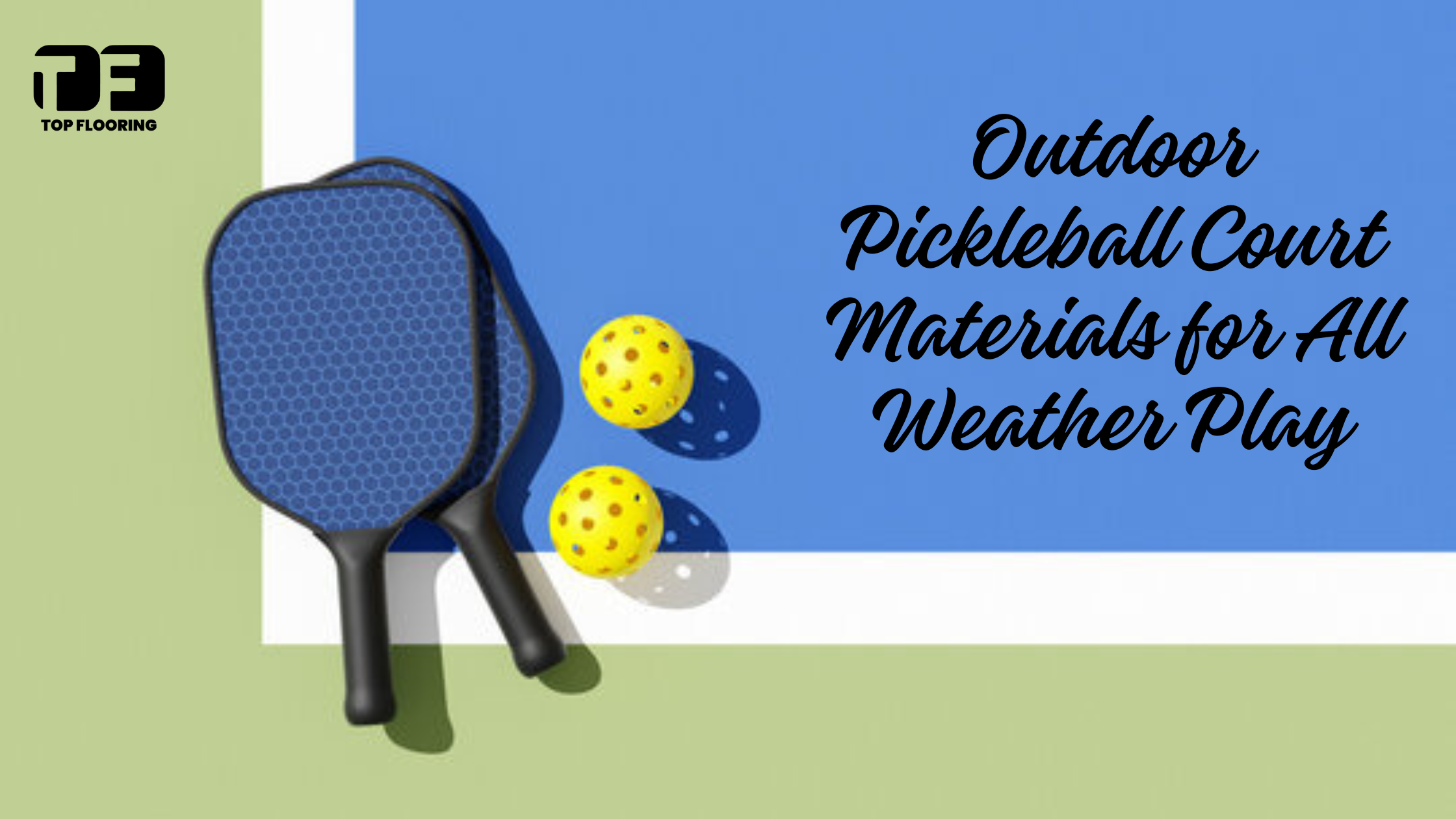 Best Outdoor Pickleball Court Materials for Indian Weather