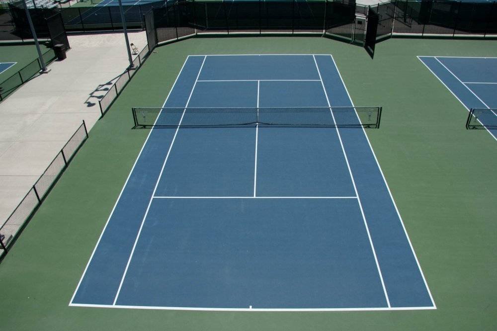 tennis court flooring