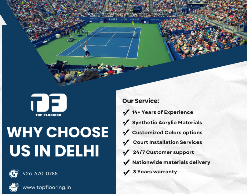 tennis court builders in Delhi