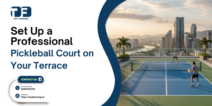 terrace pickleball court