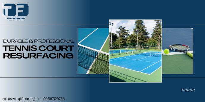 tennis court resurfacing