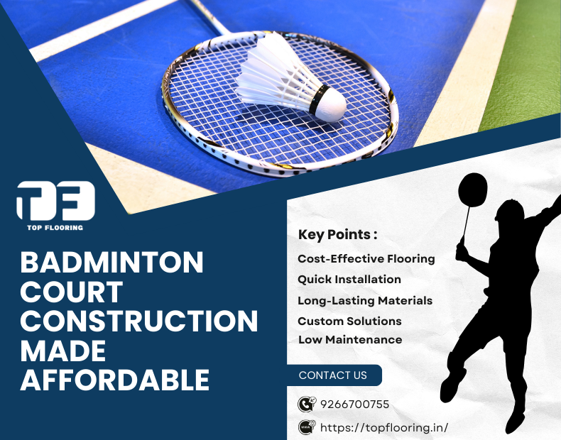 badminton court surface