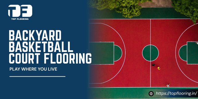 backyard basketball court