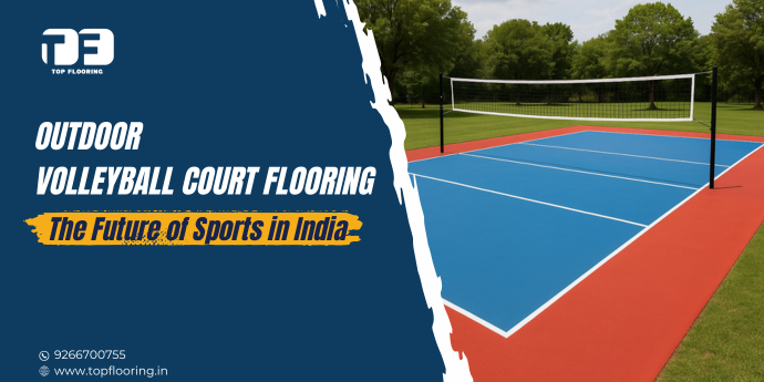 outdoor volleyball court flooring