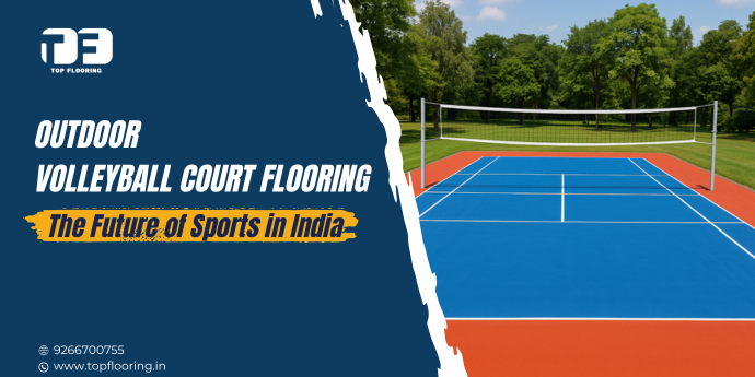 outdoor volleyball court flooring