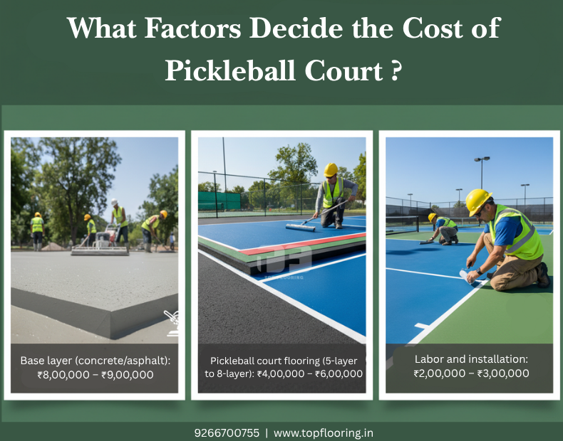 Pickleball Court construction cost
