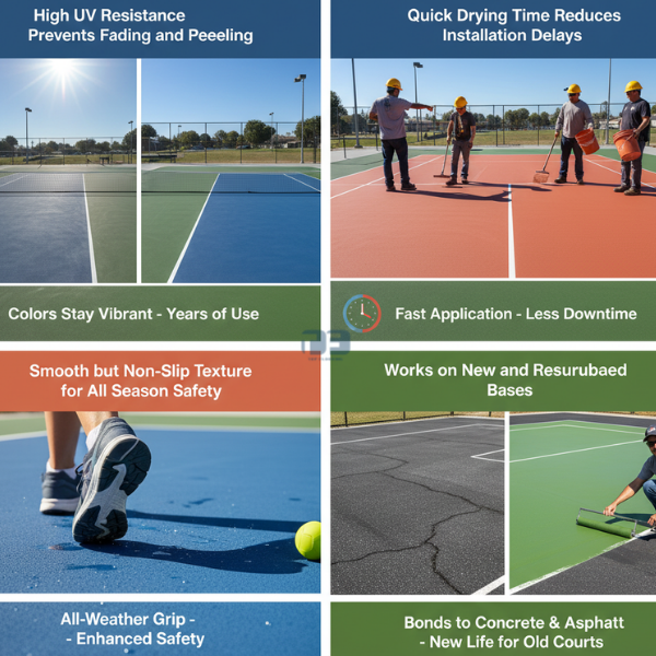 build pickleball court