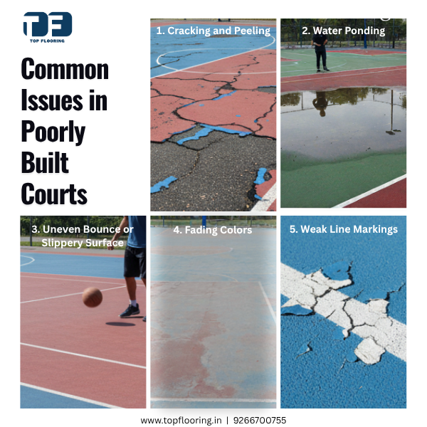 synthetic acrylic flooring material