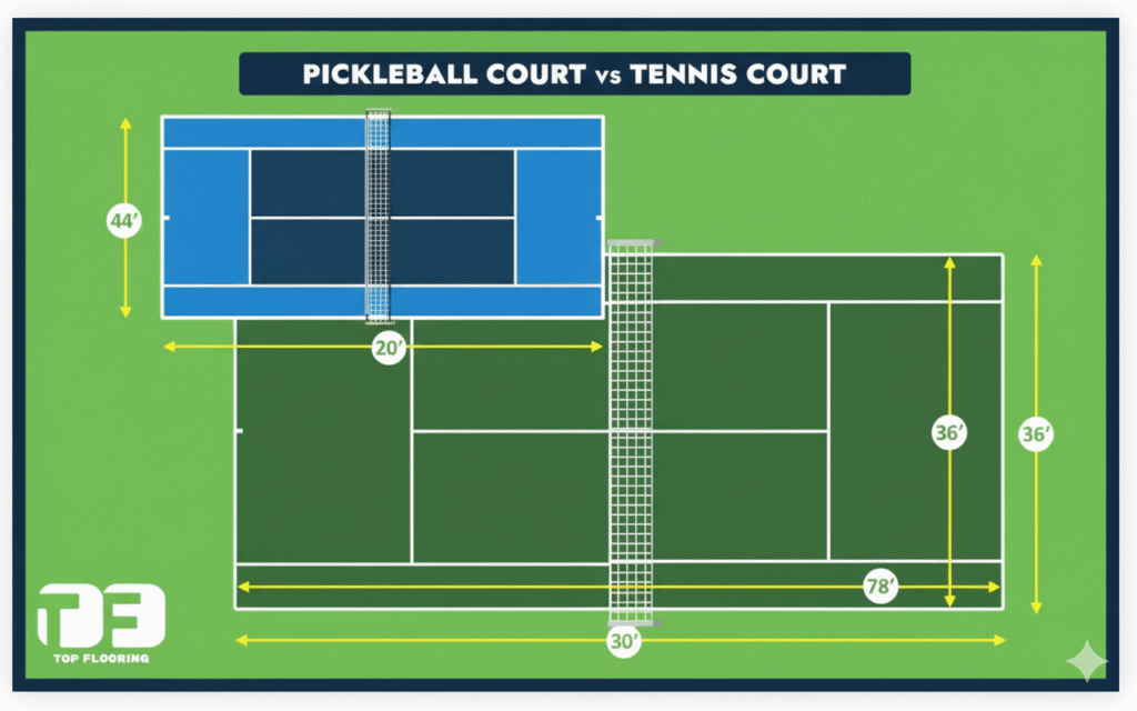 tennis vs pickleball