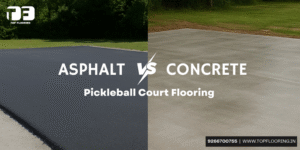 Concrete vs. Asphalt Pickleball Court Flooring