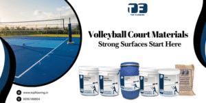 volleyball court materials