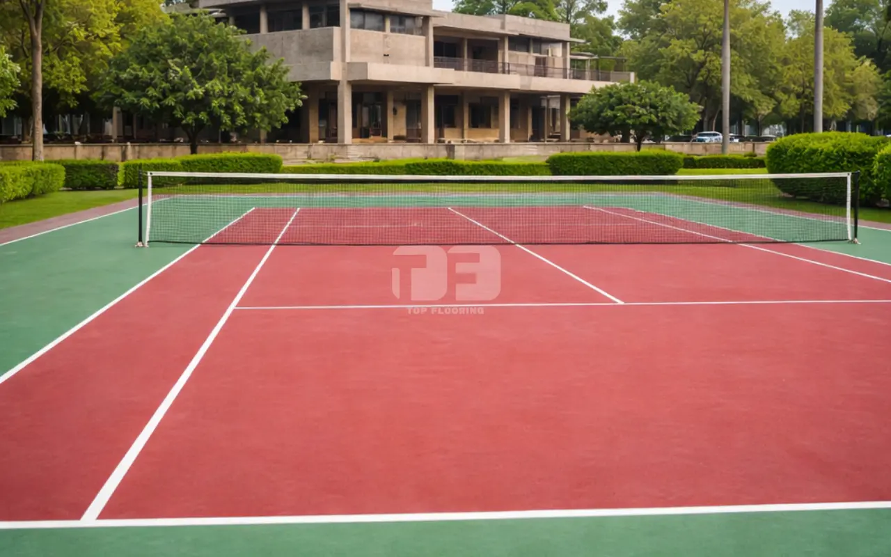 Tennis Court at Chandigarh