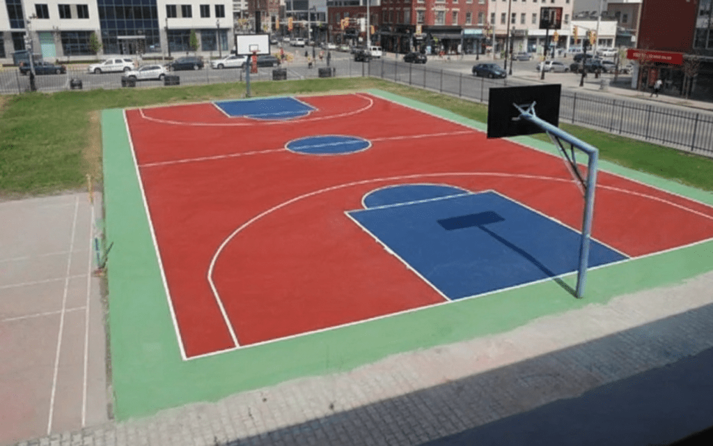basketball court flooring