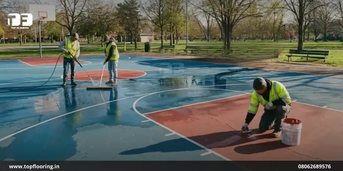 Basketball Flooring in Delhi