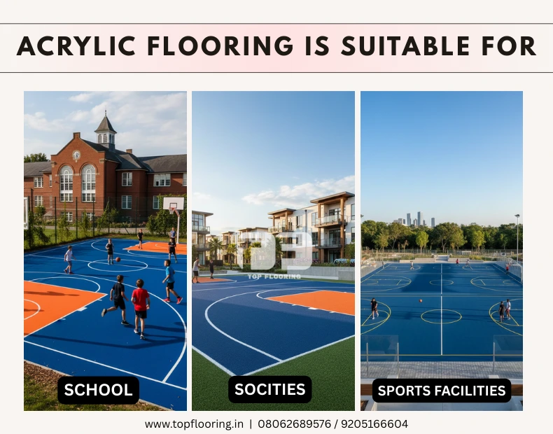 synthetic acrylic flooring