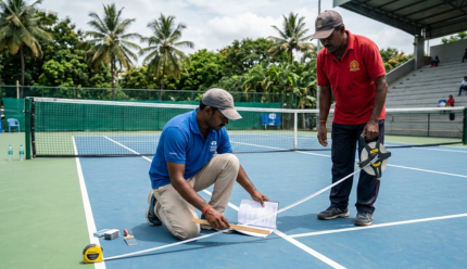 Court Marking & Surface Finishing