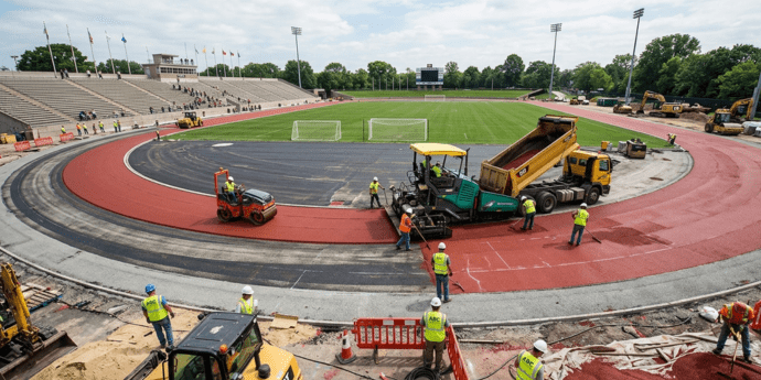 Running Track Dimensions