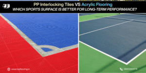 PP Interlocking Tiles vs Acrylic Flooring