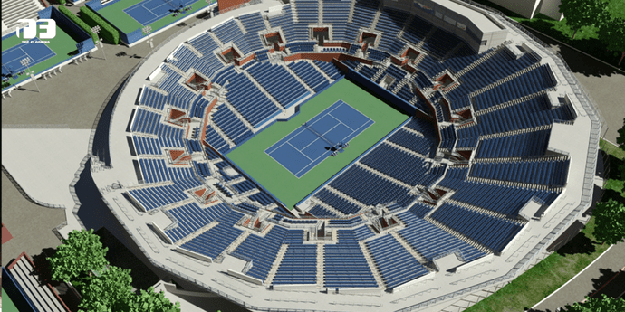 US Open Tennis Courts