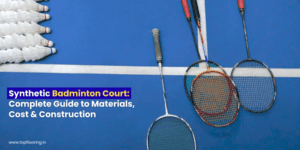 Synthetic Badminton Court