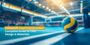 Volleyball Court Construction