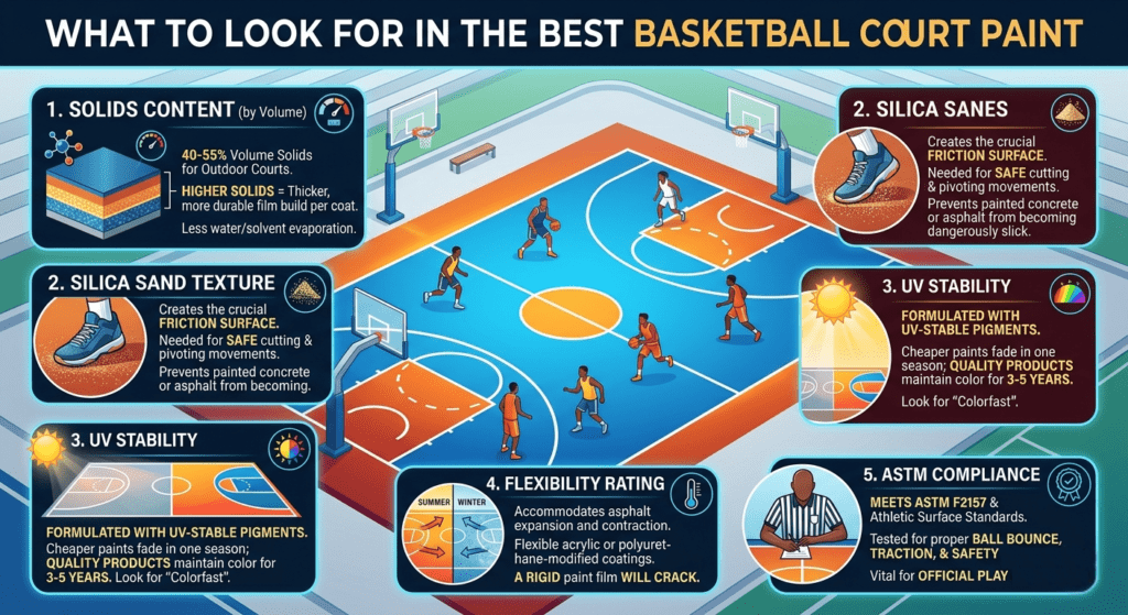 Basketball Court Paint
