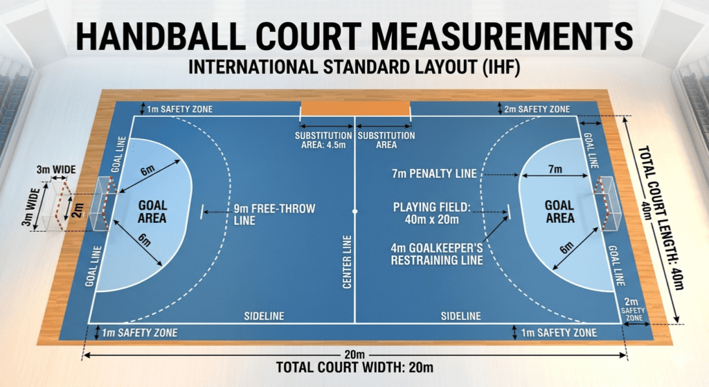 Handball Court Measurements