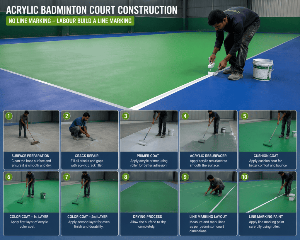 Badminton Court Maker Near Me